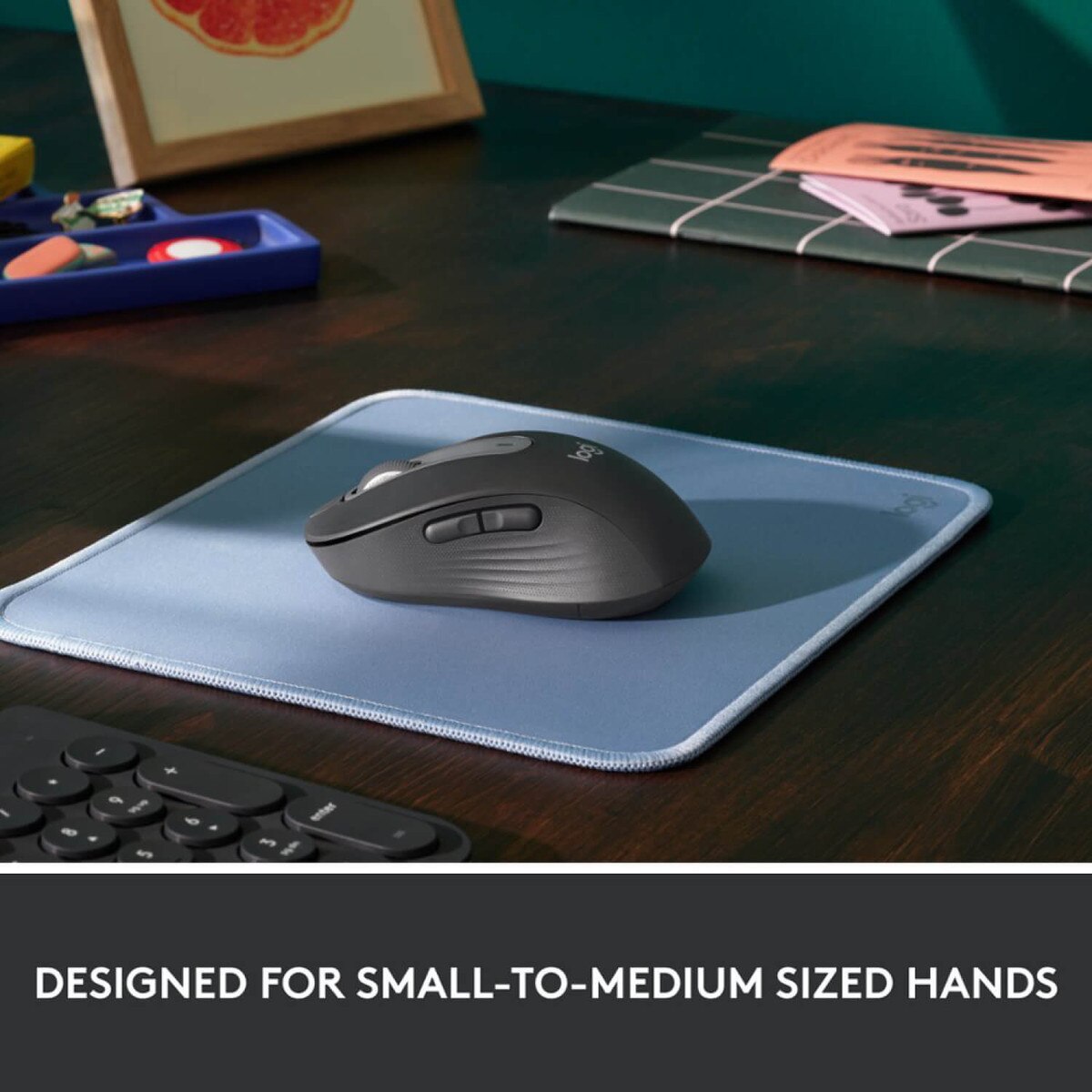 Logitech Signature M650 Silent Bluetooth Mouse - Graphite